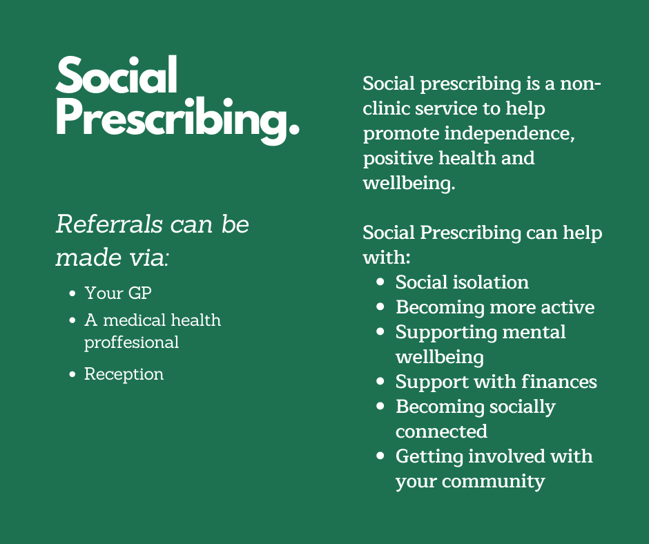 Find out more about social prescribing